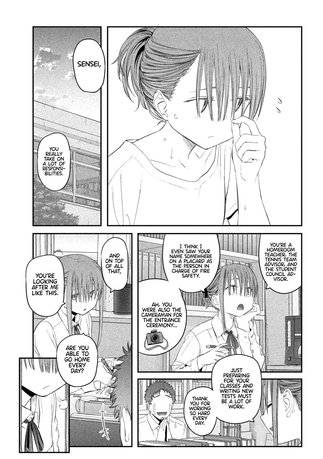 Getsuyoubi no Tawawa (Serialization) Chapter 14 page 8 - Chapter 14: Maegami-chan, Part 3