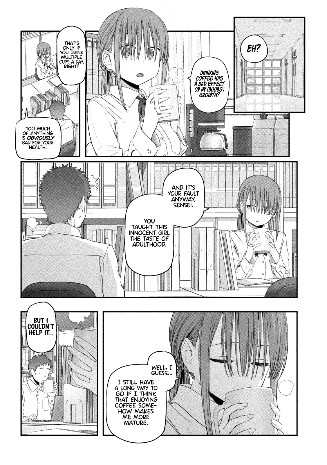 Getsuyoubi no Tawawa (Serialization) Chapter 15 page 5 - Chapter 15: Maegami-chan, Part 4