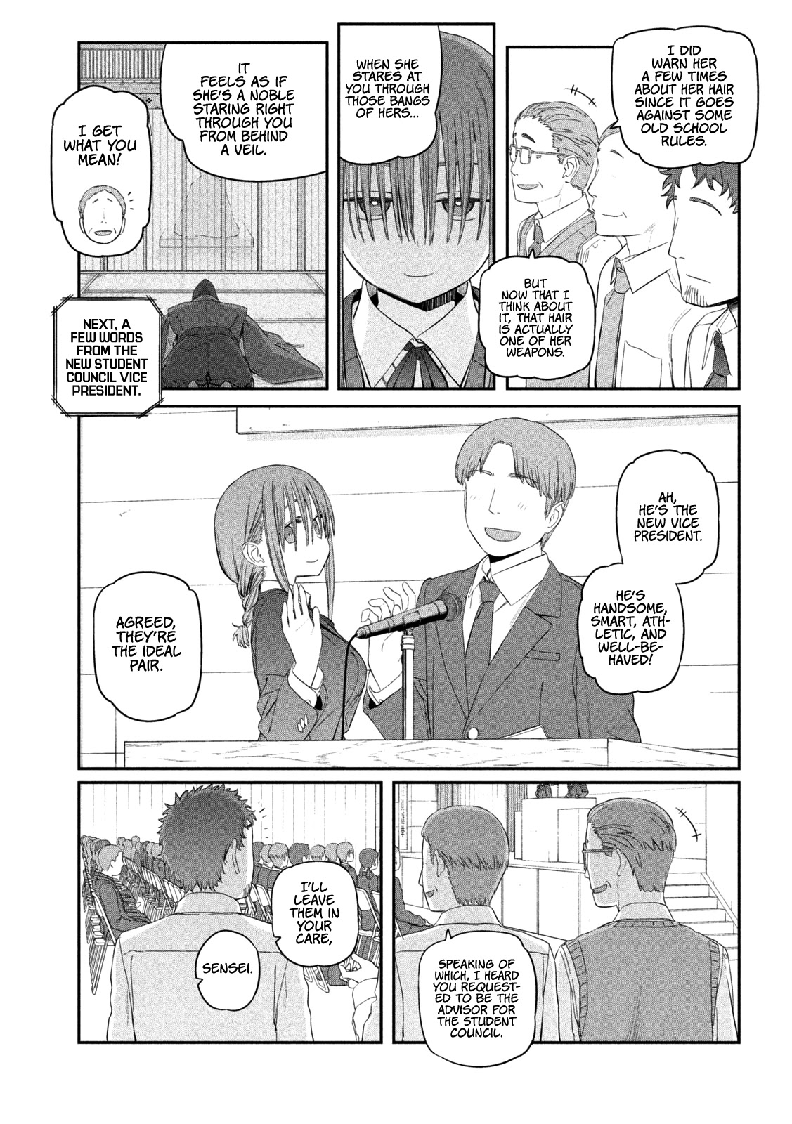 Getsuyoubi no Tawawa (Serialization) Chapter 16 page 6 - Chapter 16: Maegami-chan, Part 5
