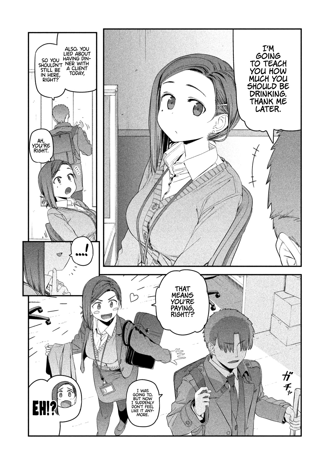 Getsuyoubi no Tawawa (Serialization) Chapter 17 page 12 - Chapter 17: Kouhai-chan, Part 6