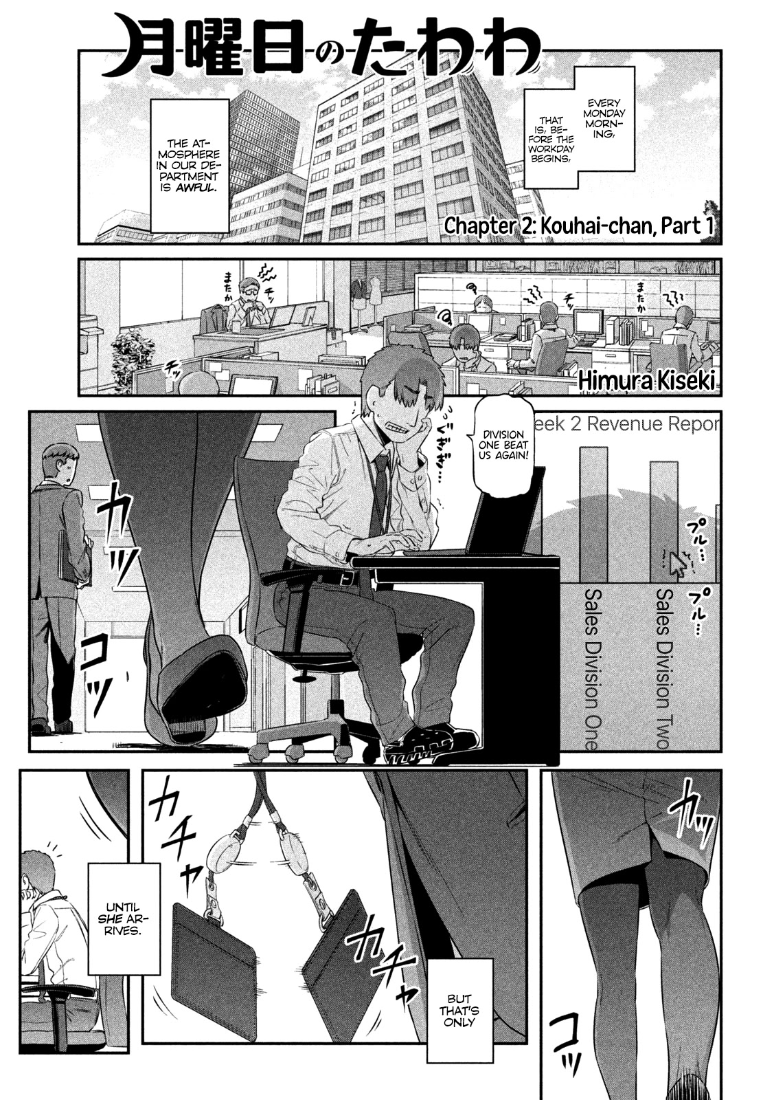 Getsuyoubi no Tawawa (Serialization) Chapter 2 page 2 - Chapter 2: Kouhai-chan, Part 1