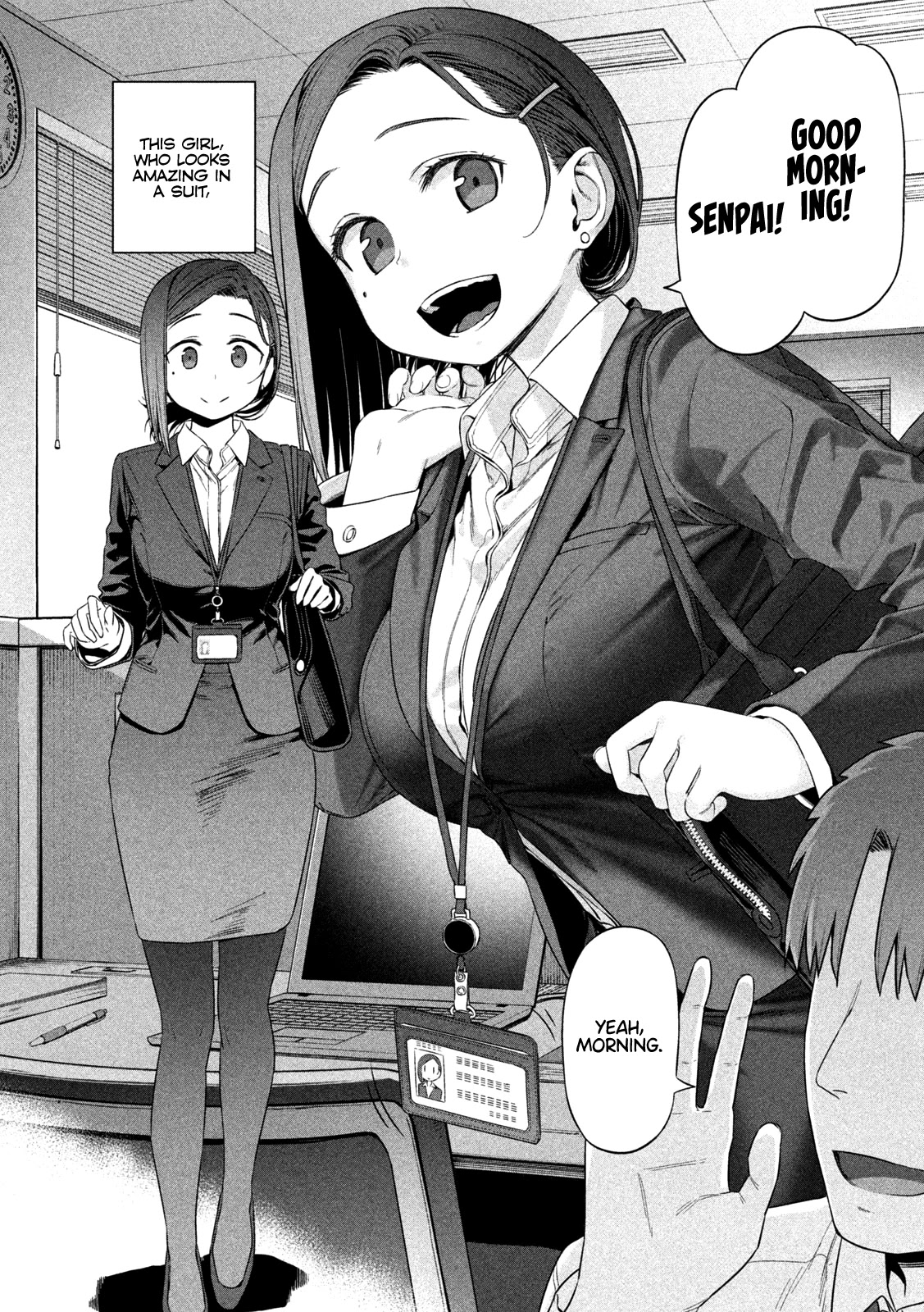 Getsuyoubi no Tawawa (Serialization) Chapter 2 page 3 - Chapter 2: Kouhai-chan, Part 1
