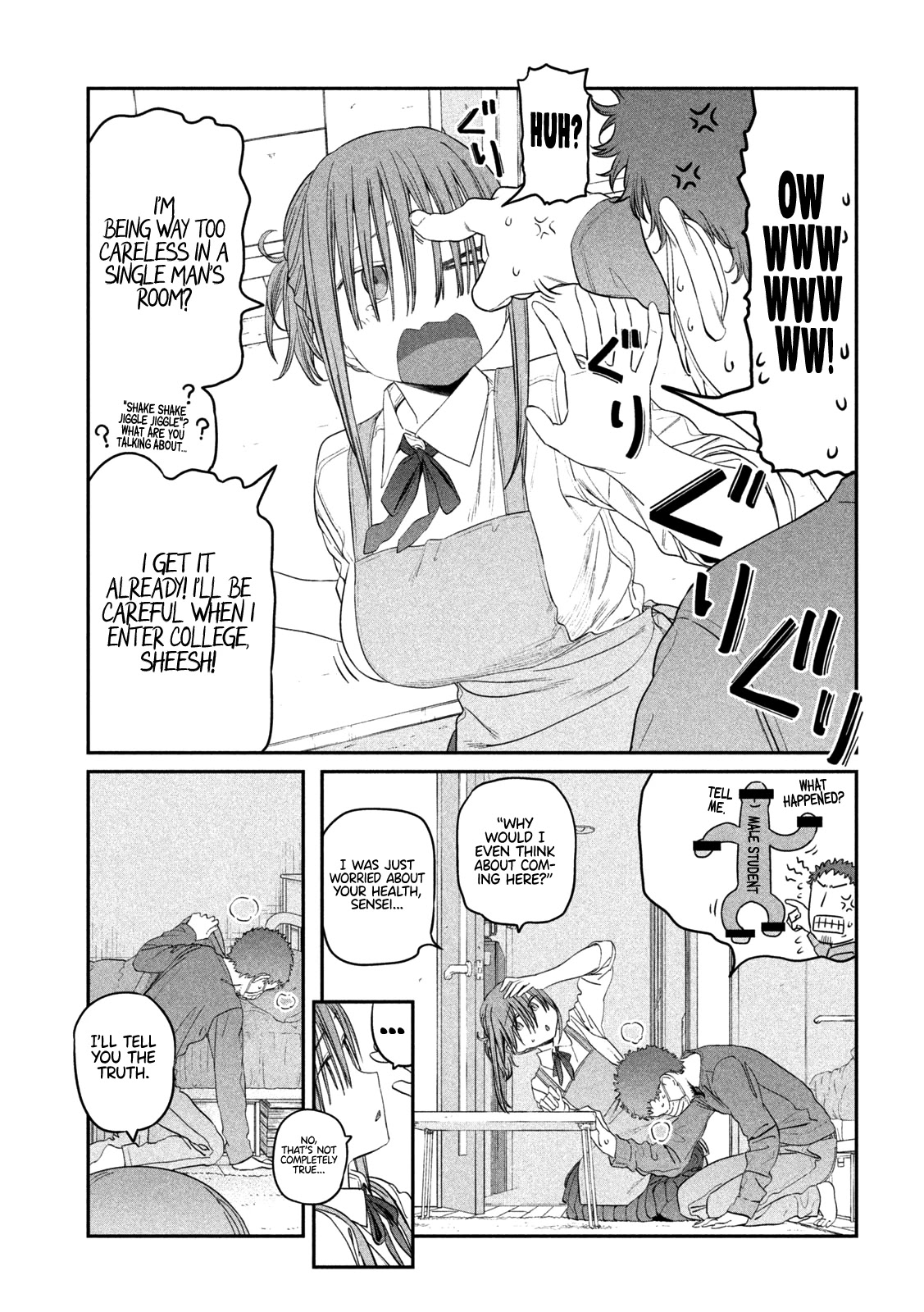 Getsuyoubi no Tawawa (Serialization) Chapter 26 page 10 - Chapter 26: Maegami-chan, Part 9