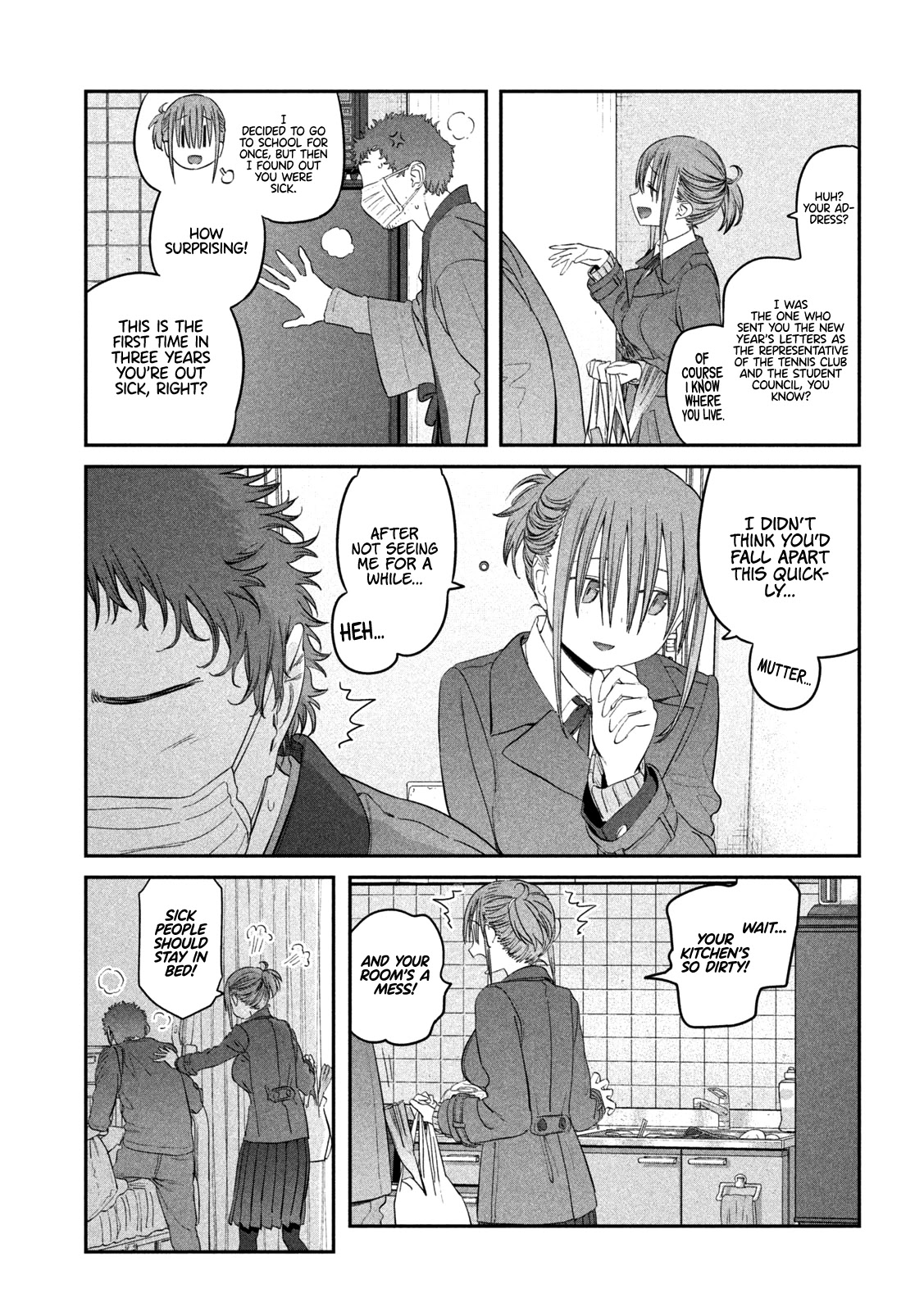 Getsuyoubi no Tawawa (Serialization) Chapter 26 page 4 - Chapter 26: Maegami-chan, Part 9