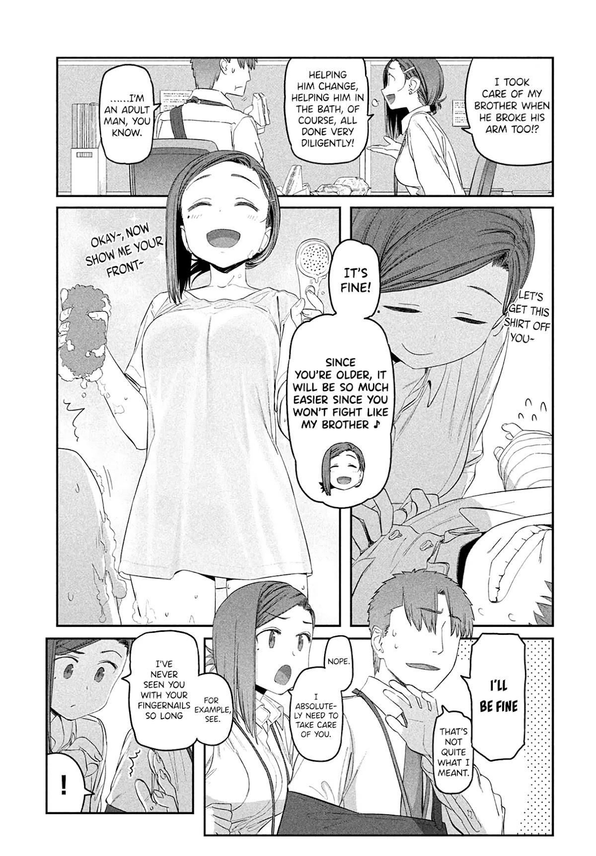 Getsuyoubi no Tawawa (Serialization) Chapter 32 page 4 - Chapter 32: Kouhai-chan, Part 9