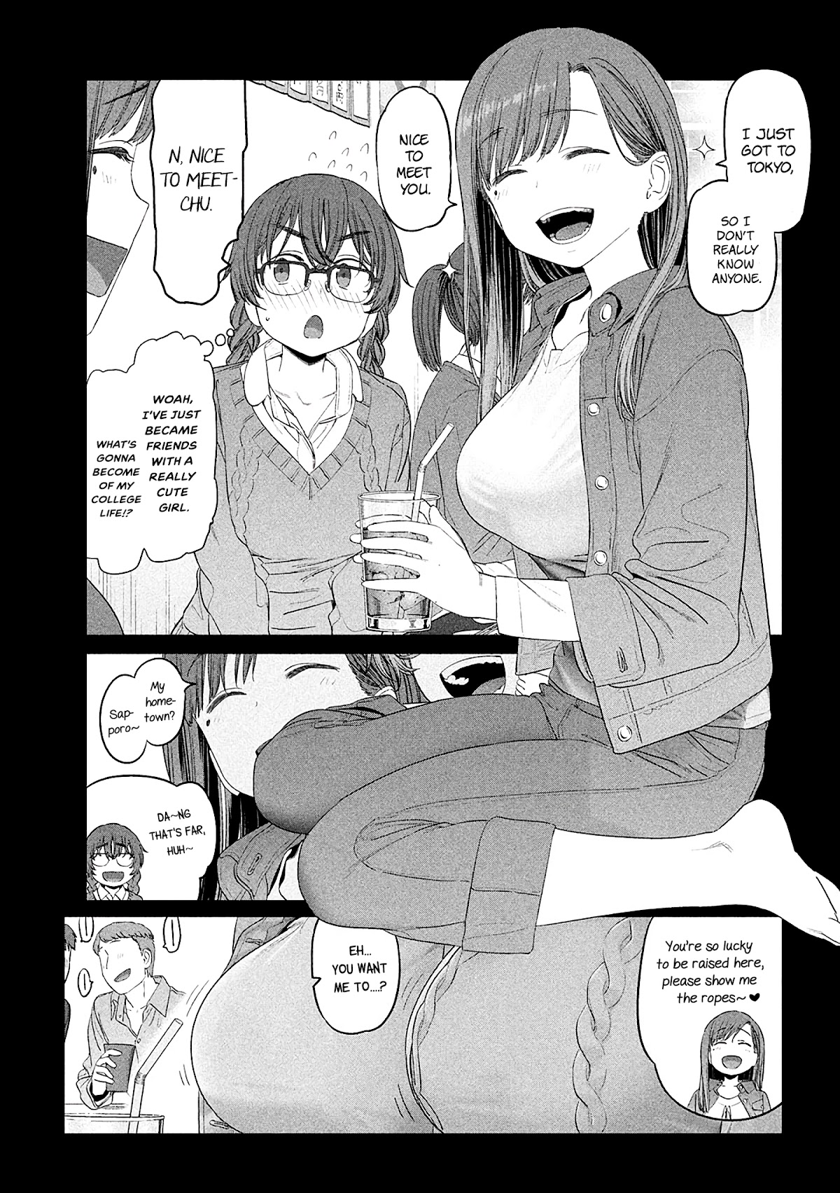 Getsuyoubi no Tawawa (Serialization) Chapter 33 page 4 - Chapter 33: Maegami-chan, Part 12