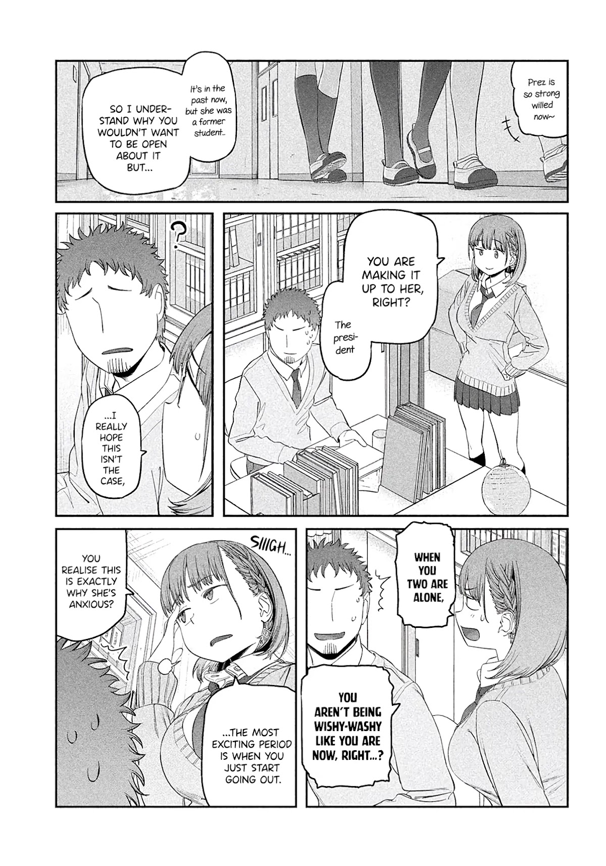 Getsuyoubi no Tawawa (Serialization) Chapter 34 page 8 - Chapter 34: Maegami-chan, Part 13