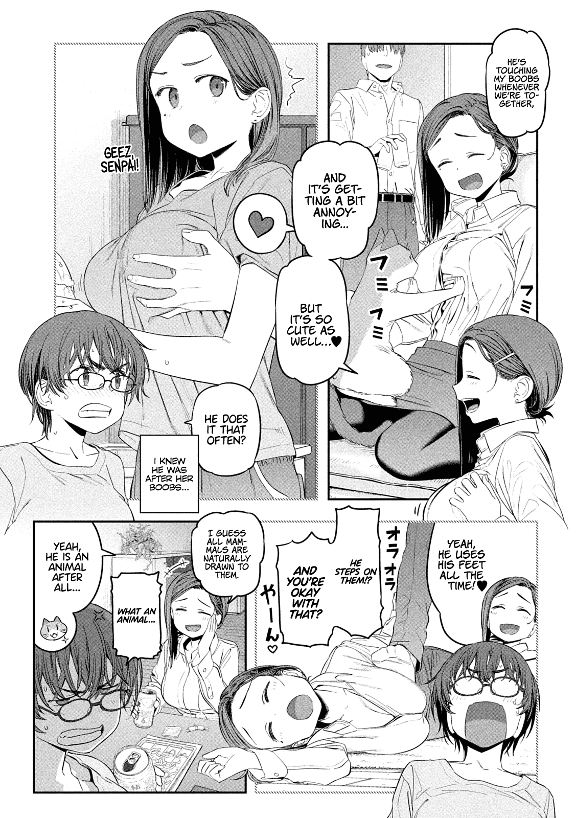 Getsuyoubi no Tawawa (Serialization) Chapter 35 page 4 - Chapter 35: Kouhai-chan, Part 10