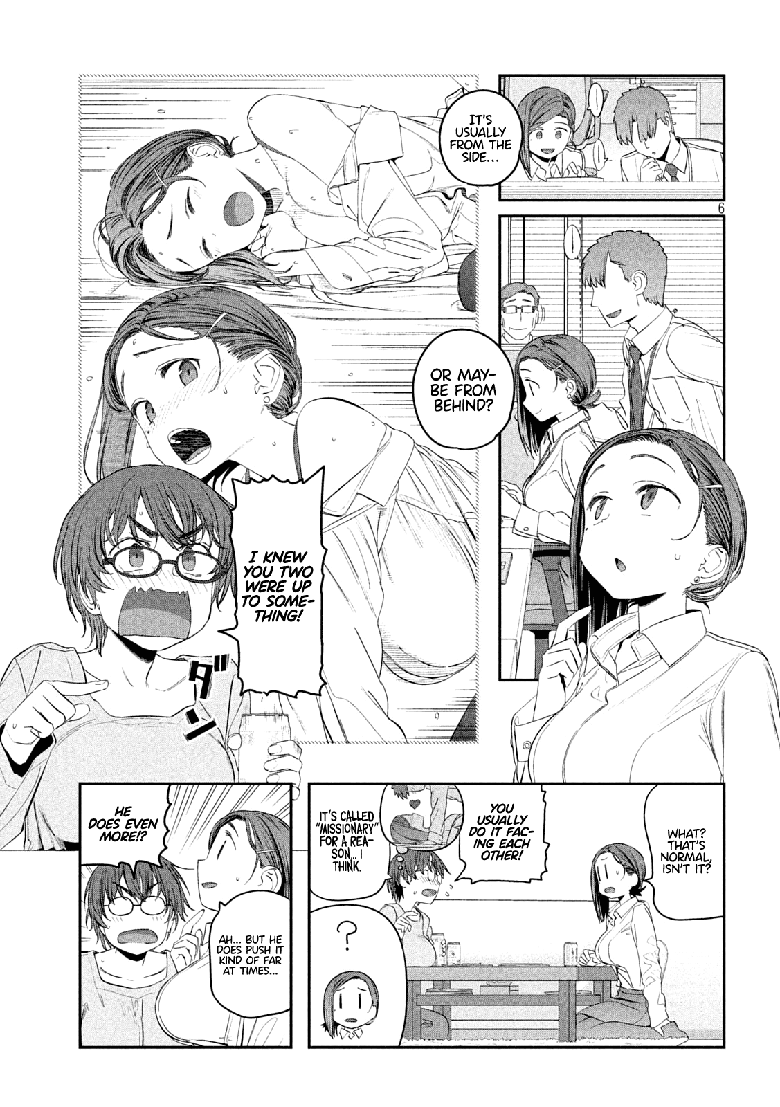 Getsuyoubi no Tawawa (Serialization) Chapter 35 page 6 - Chapter 35: Kouhai-chan, Part 10