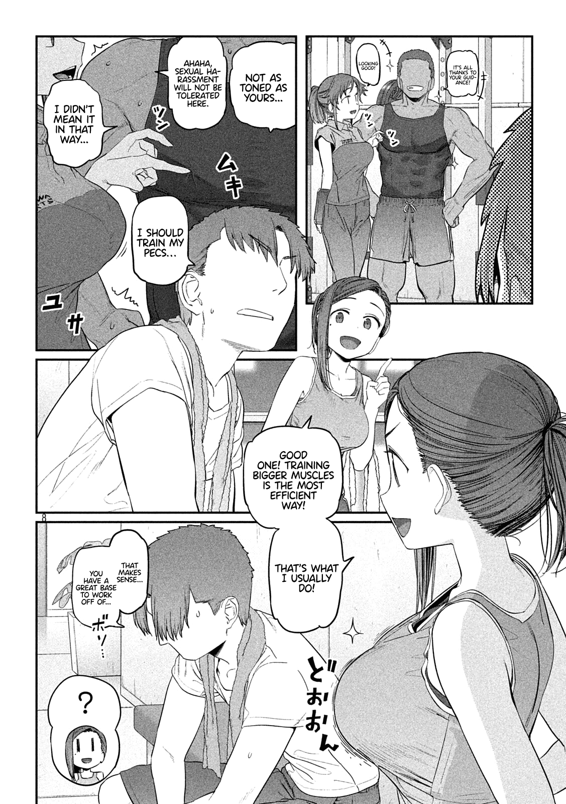 Getsuyoubi no Tawawa (Serialization) Chapter 38 page 8 - Chapter 38: Kouhai-chan, Part 12