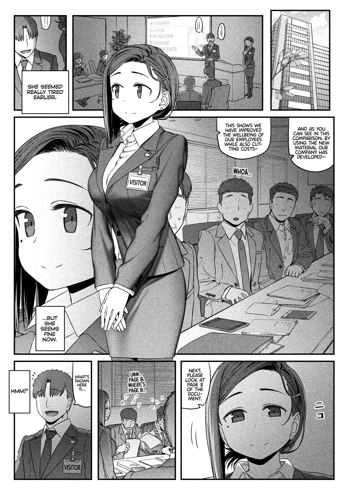 Getsuyoubi no Tawawa (Serialization) Chapter 4 page 8 - Chapter 4: Kouhai-chan, Part 2