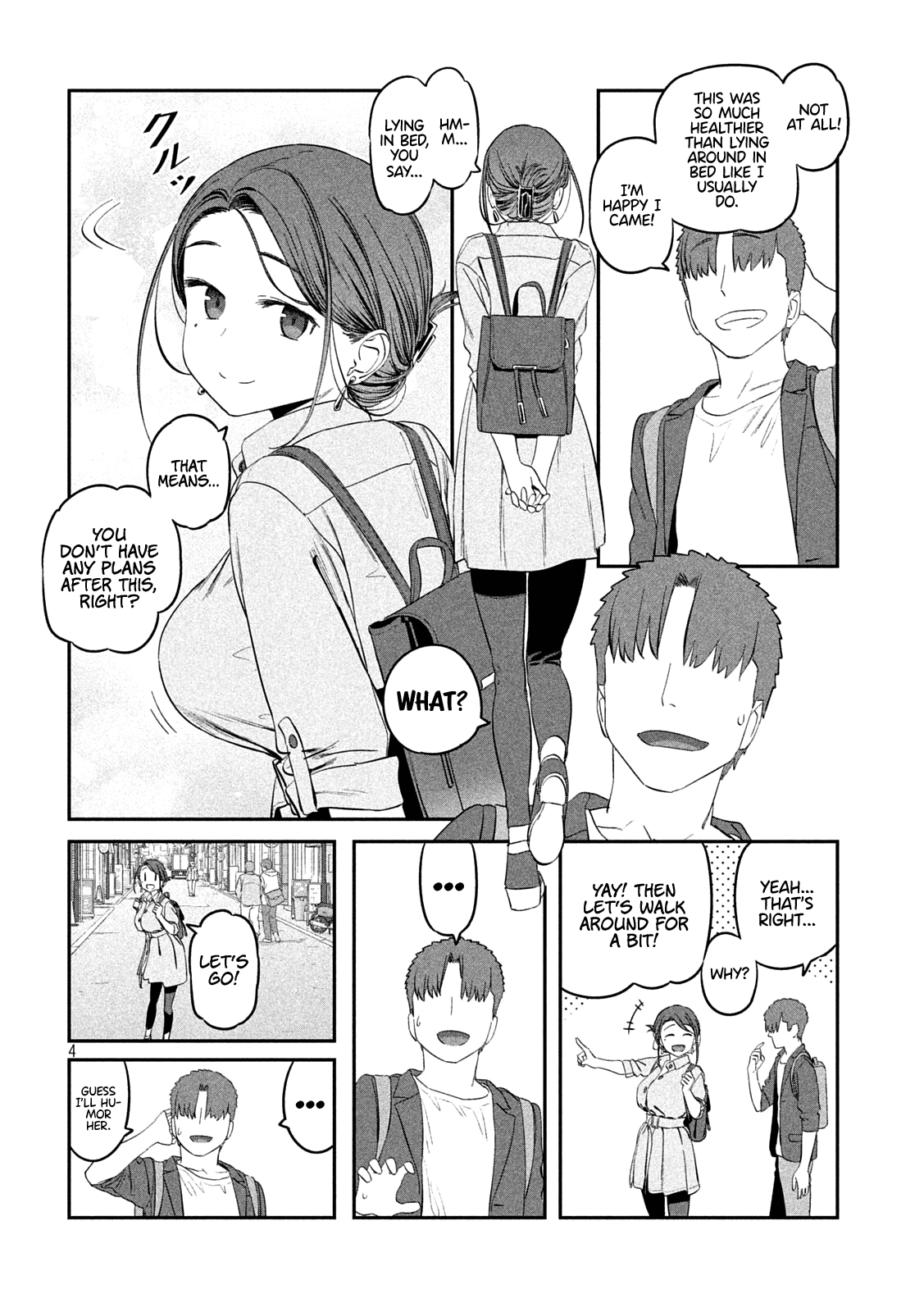 Getsuyoubi no Tawawa (Serialization) Chapter 41 page 4 - Chapter 41: Kouhai-chan, Part 13