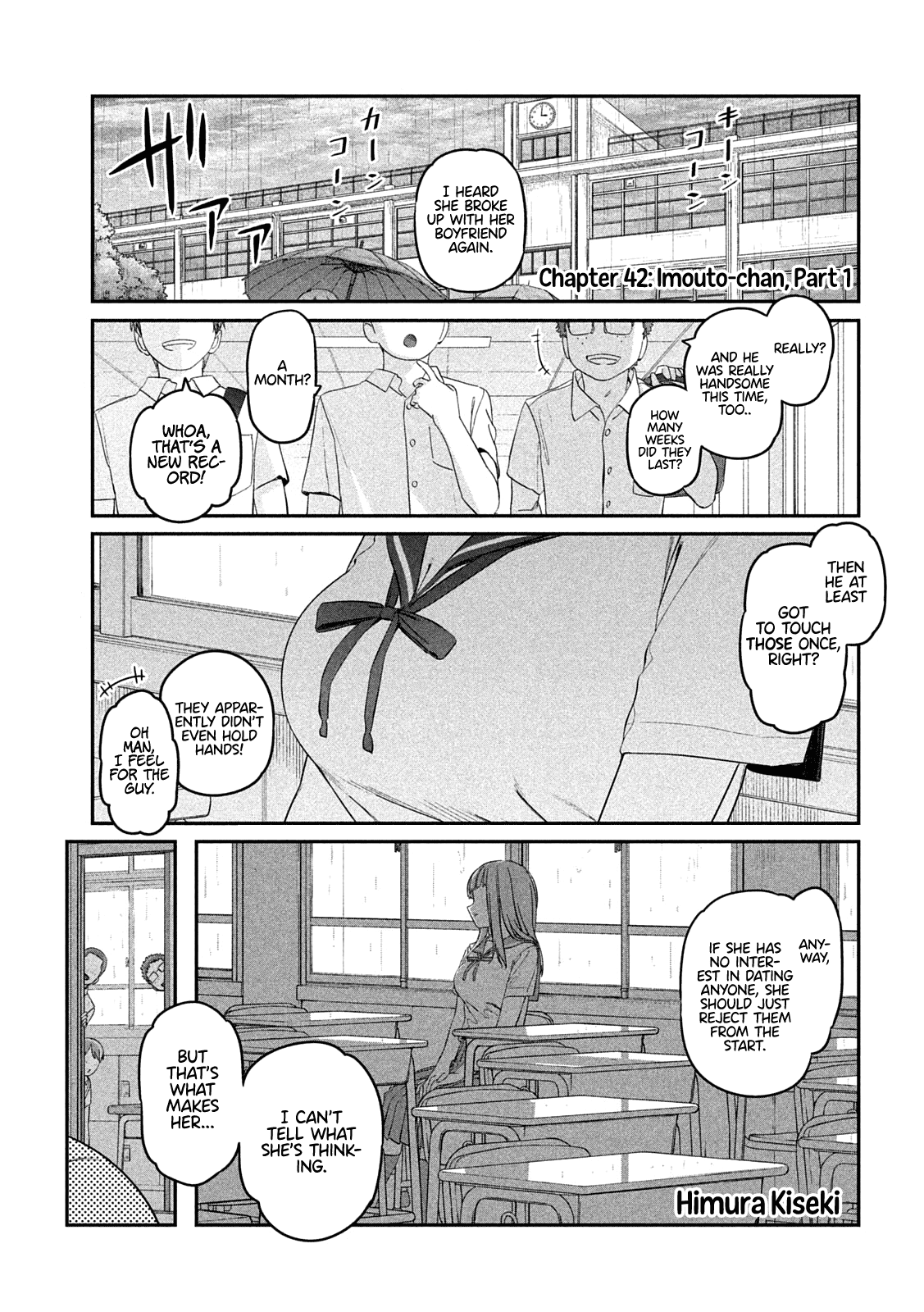Getsuyoubi no Tawawa (Serialization) Chapter 42 page 1 - Chapter 42: Imouto-chan, Part 1