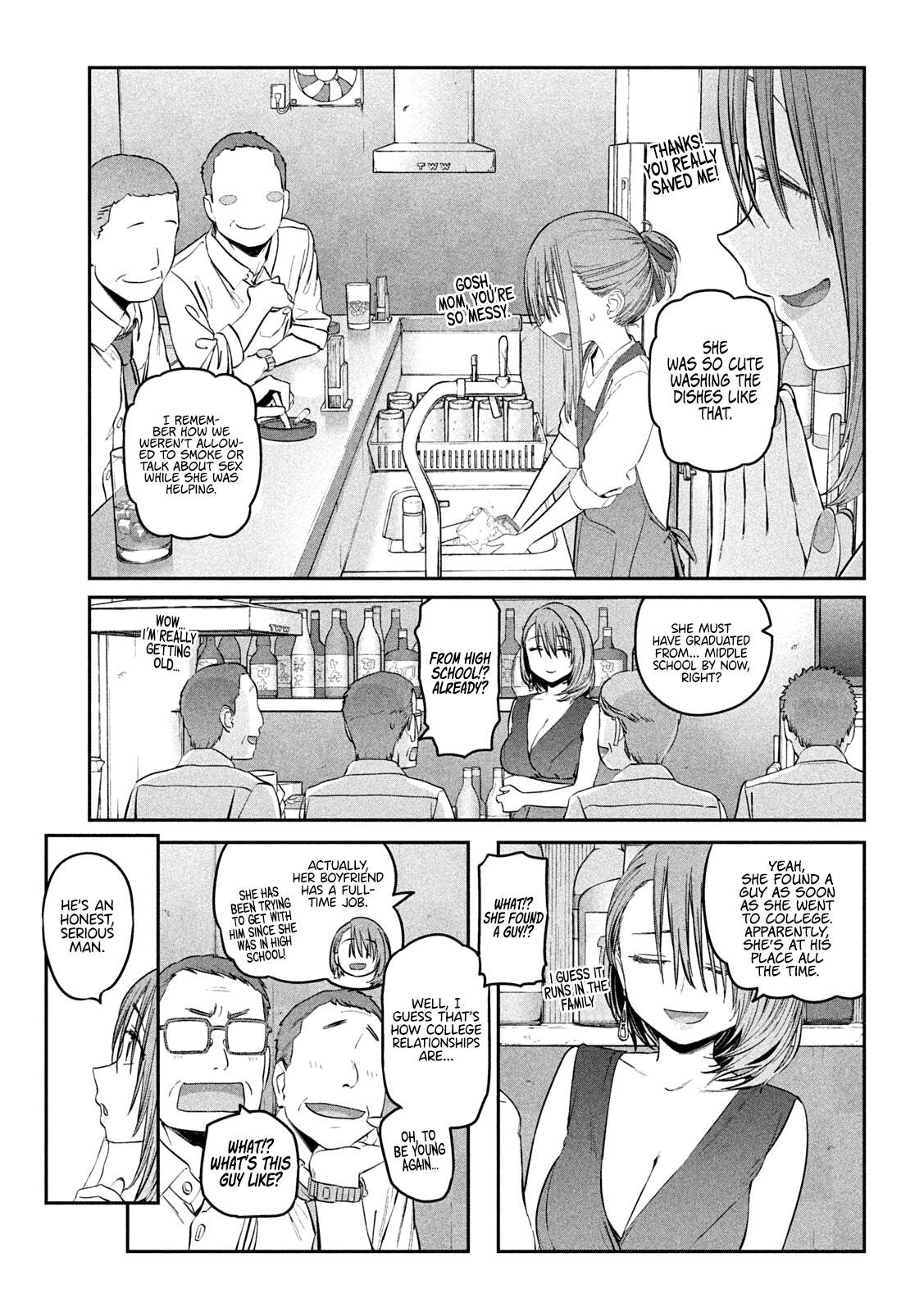Getsuyoubi no Tawawa (Serialization) Chapter 43 page 3 - Chapter 43: Maegami-chan, Part 15