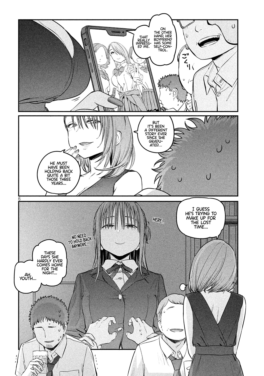 Getsuyoubi no Tawawa (Serialization) Chapter 43 page 6 - Chapter 43: Maegami-chan, Part 15