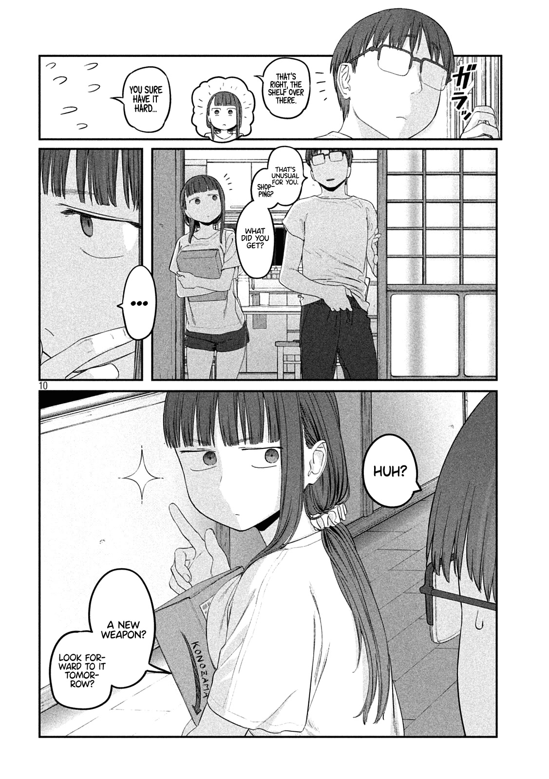 Getsuyoubi no Tawawa (Serialization) Chapter 48 page 10 - Chapter 48: Jitome-chan, Part 1