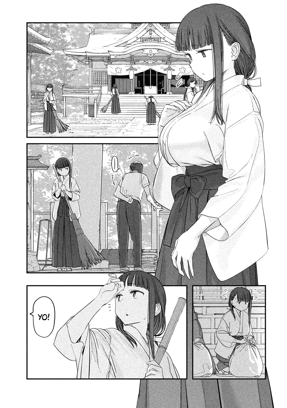 Getsuyoubi no Tawawa (Serialization) Chapter 48 page 3 - Chapter 48: Jitome-chan, Part 1