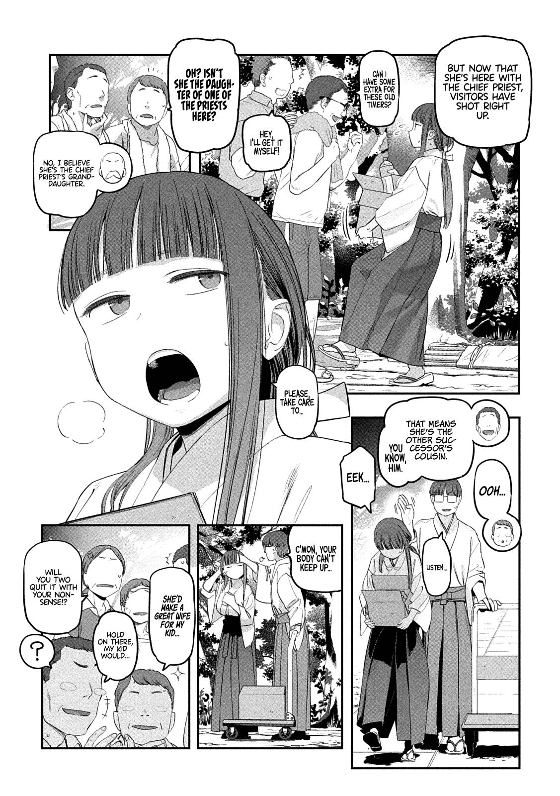 Getsuyoubi no Tawawa (Serialization) Chapter 48 page 7 - Chapter 48: Jitome-chan, Part 1