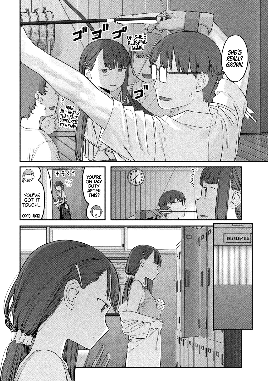 Getsuyoubi no Tawawa (Serialization) Chapter 50 page 4 - Chapter 50: Jitome-chan, Part 2