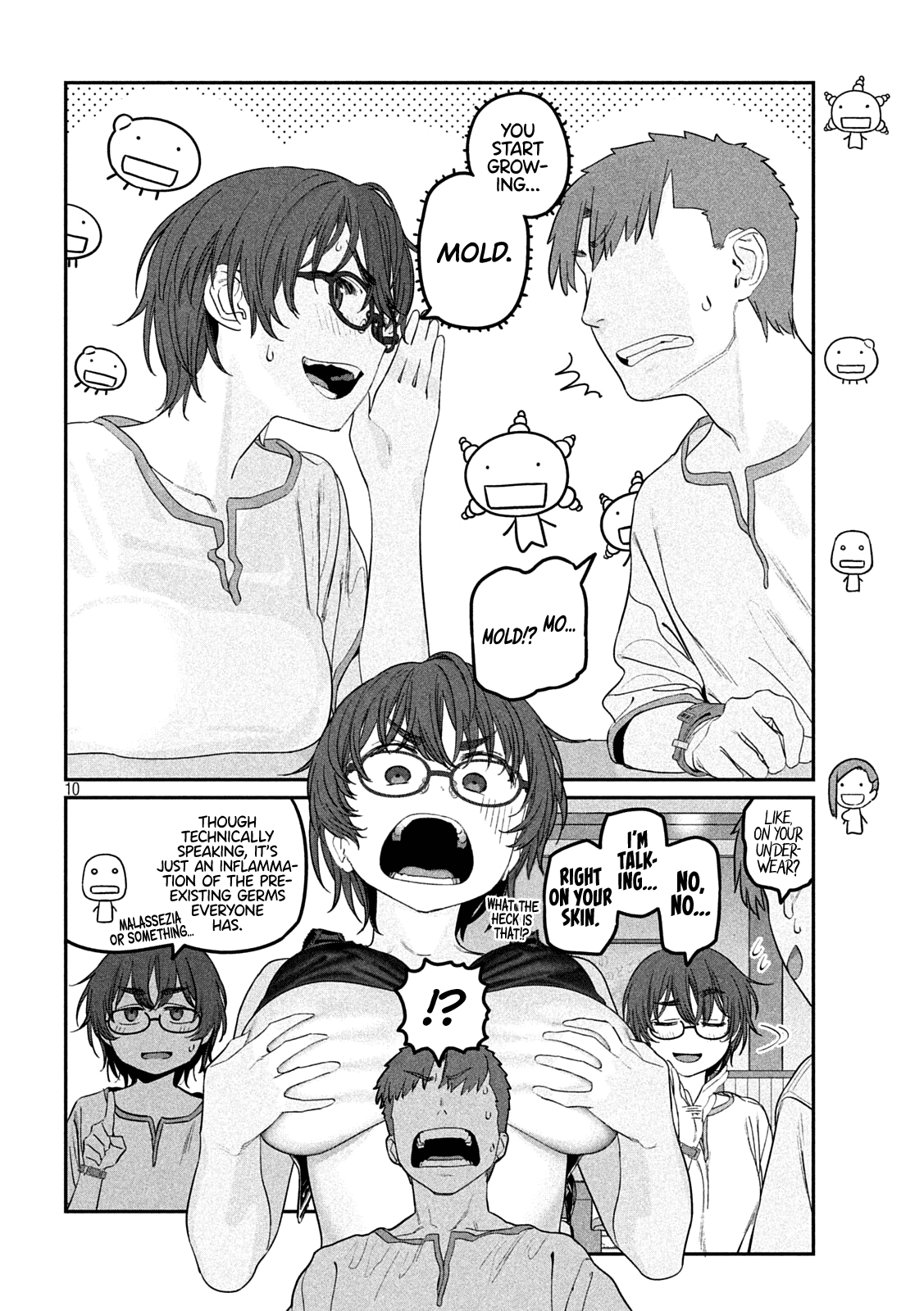 Getsuyoubi no Tawawa (Serialization) Chapter 51 page 10 - Chapter 51: Kouhai-chan, Part 15