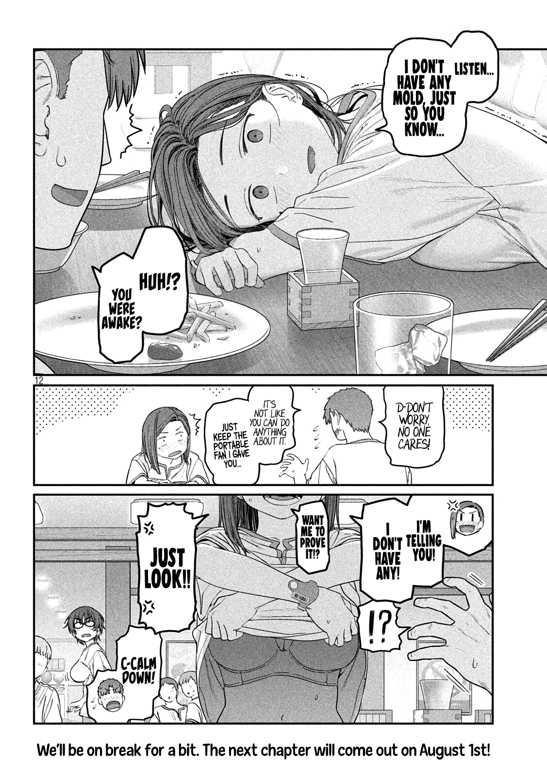 Getsuyoubi no Tawawa (Serialization) Chapter 51 page 12 - Chapter 51: Kouhai-chan, Part 15