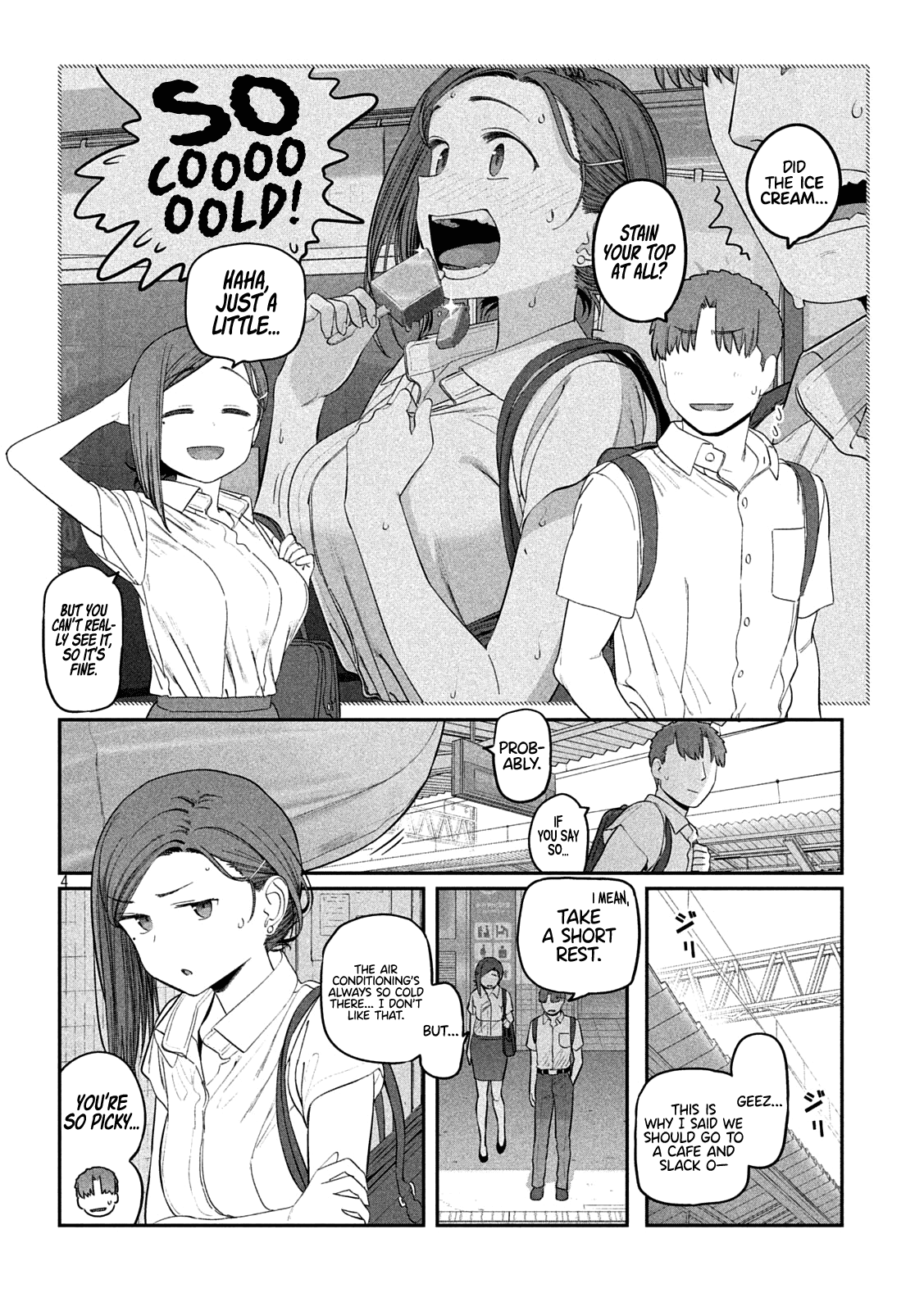 Getsuyoubi no Tawawa (Serialization) Chapter 51 page 4 - Chapter 51: Kouhai-chan, Part 15