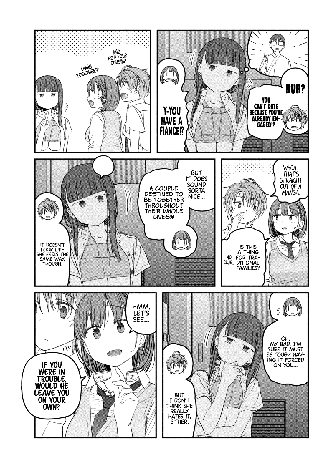 Getsuyoubi no Tawawa (Serialization) Chapter 52 page 10 - Chapter 52: Jitome-chan, Part 3