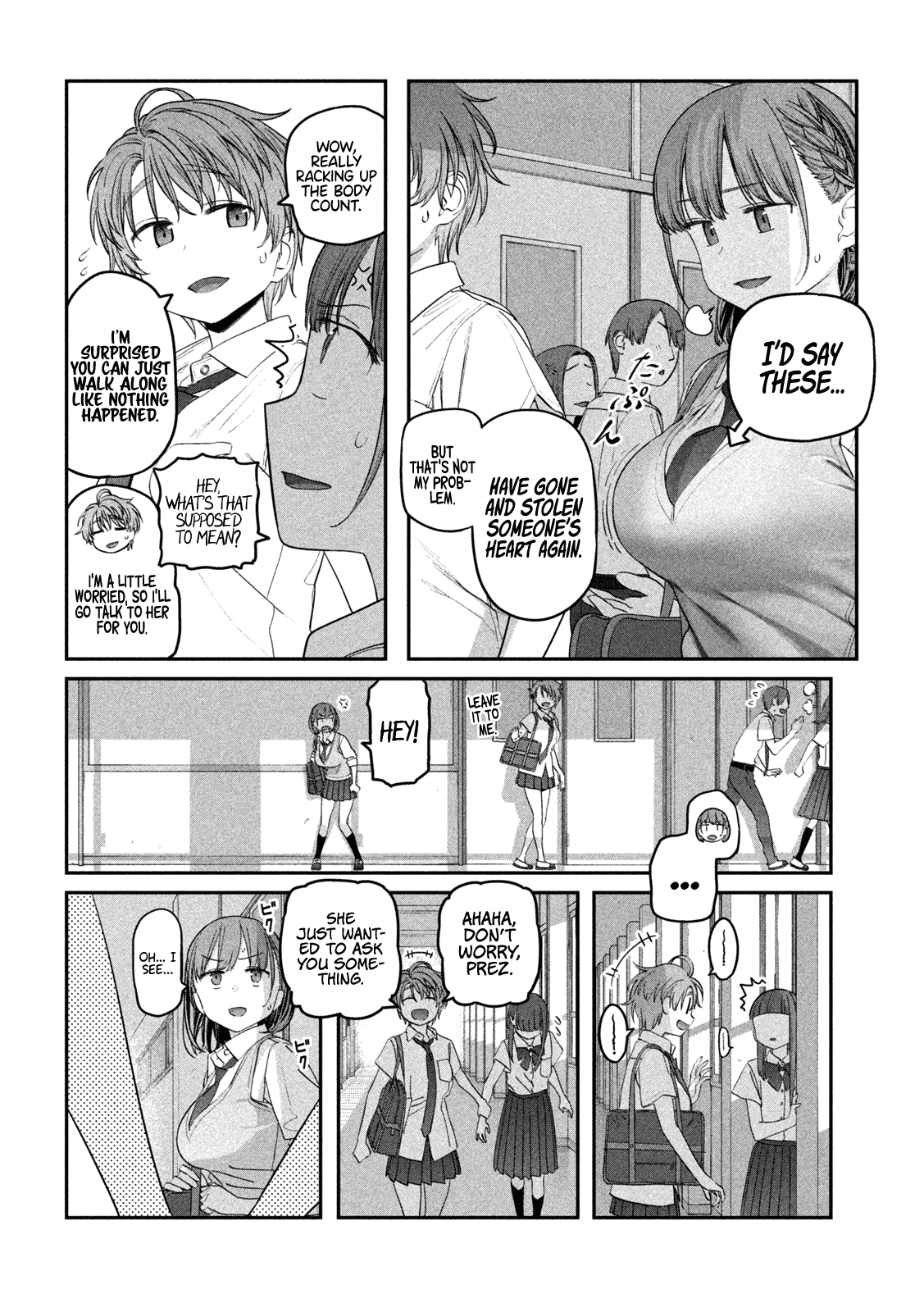 Getsuyoubi no Tawawa (Serialization) Chapter 52 page 3 - Chapter 52: Jitome-chan, Part 3