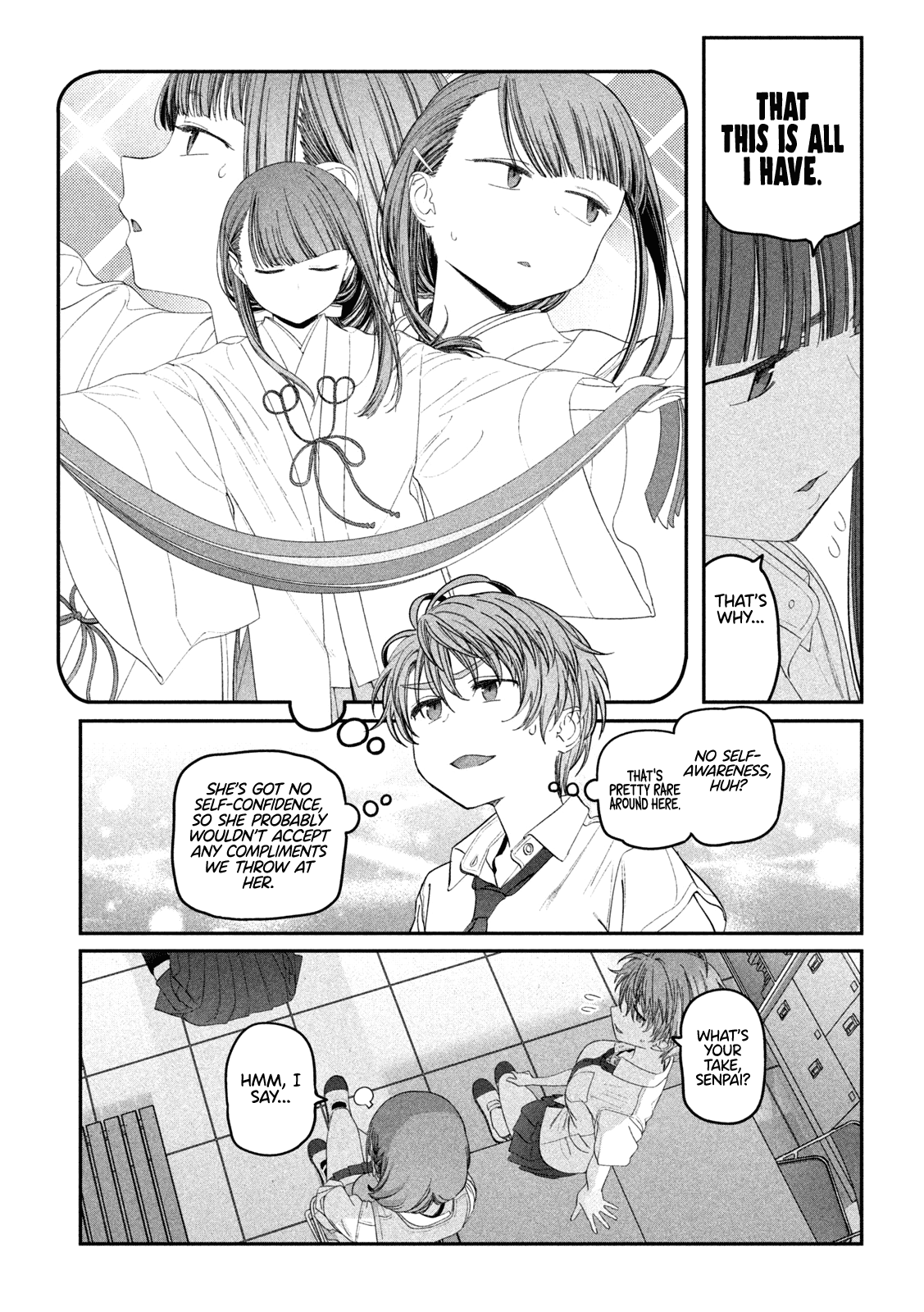 Getsuyoubi no Tawawa (Serialization) Chapter 52 page 8 - Chapter 52: Jitome-chan, Part 3