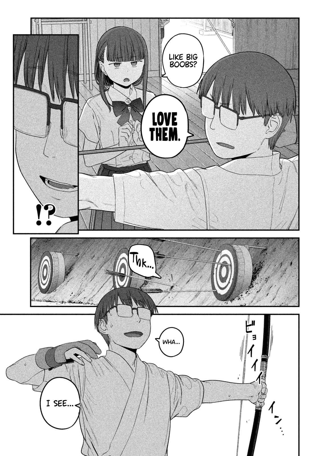 Getsuyoubi no Tawawa (Serialization) Chapter 53 page 15 - Chapter 53: Jitome-chan, Part 4