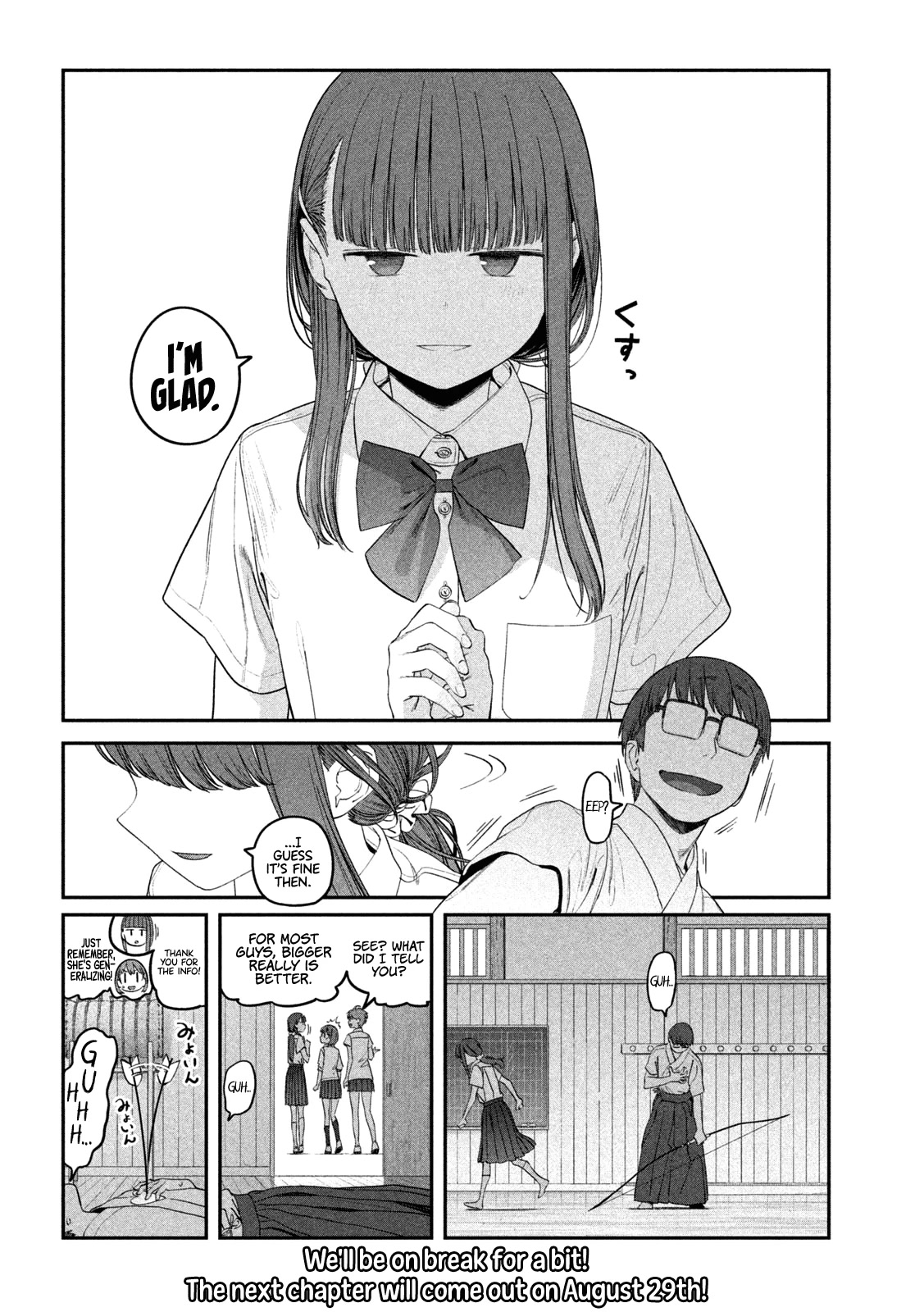 Getsuyoubi no Tawawa (Serialization) Chapter 53 page 16 - Chapter 53: Jitome-chan, Part 4