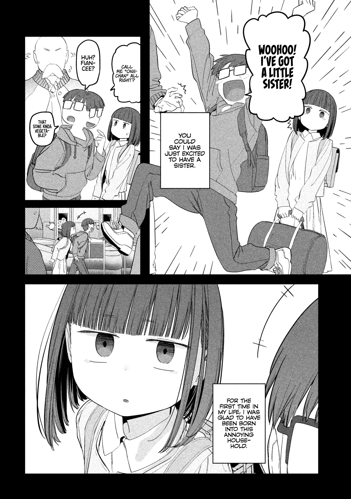 Getsuyoubi no Tawawa (Serialization) Chapter 53 page 2 - Chapter 53: Jitome-chan, Part 4