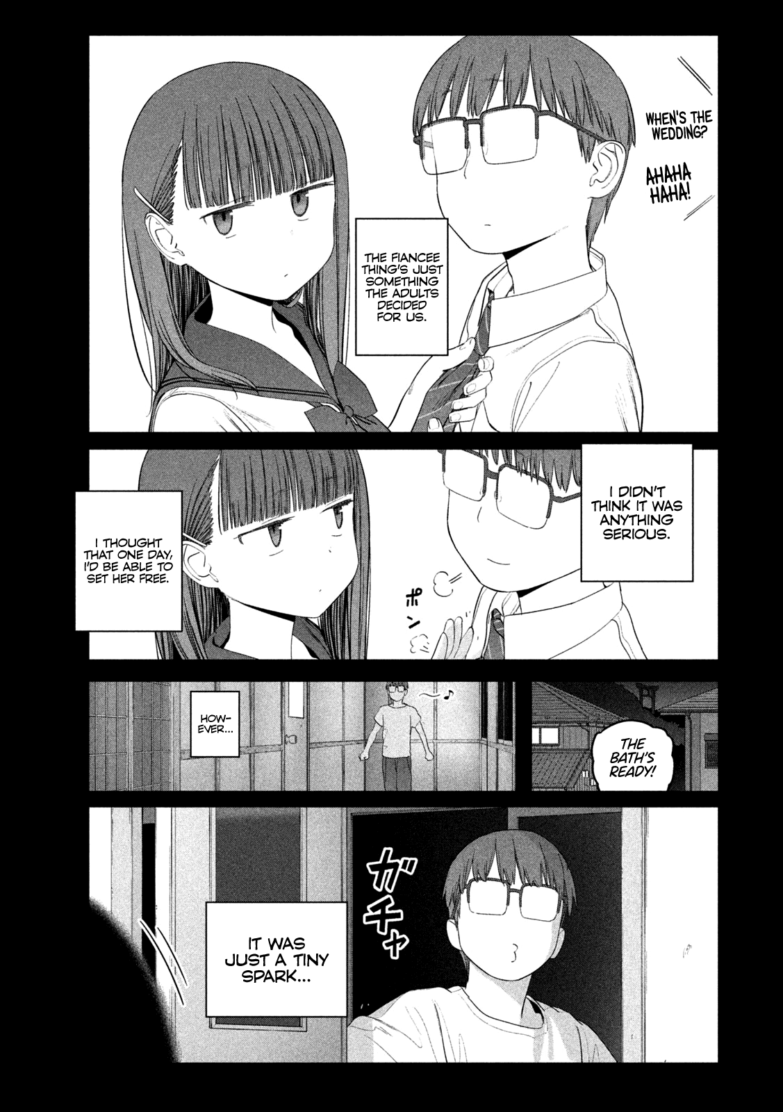 Getsuyoubi no Tawawa (Serialization) Chapter 53 page 5 - Chapter 53: Jitome-chan, Part 4
