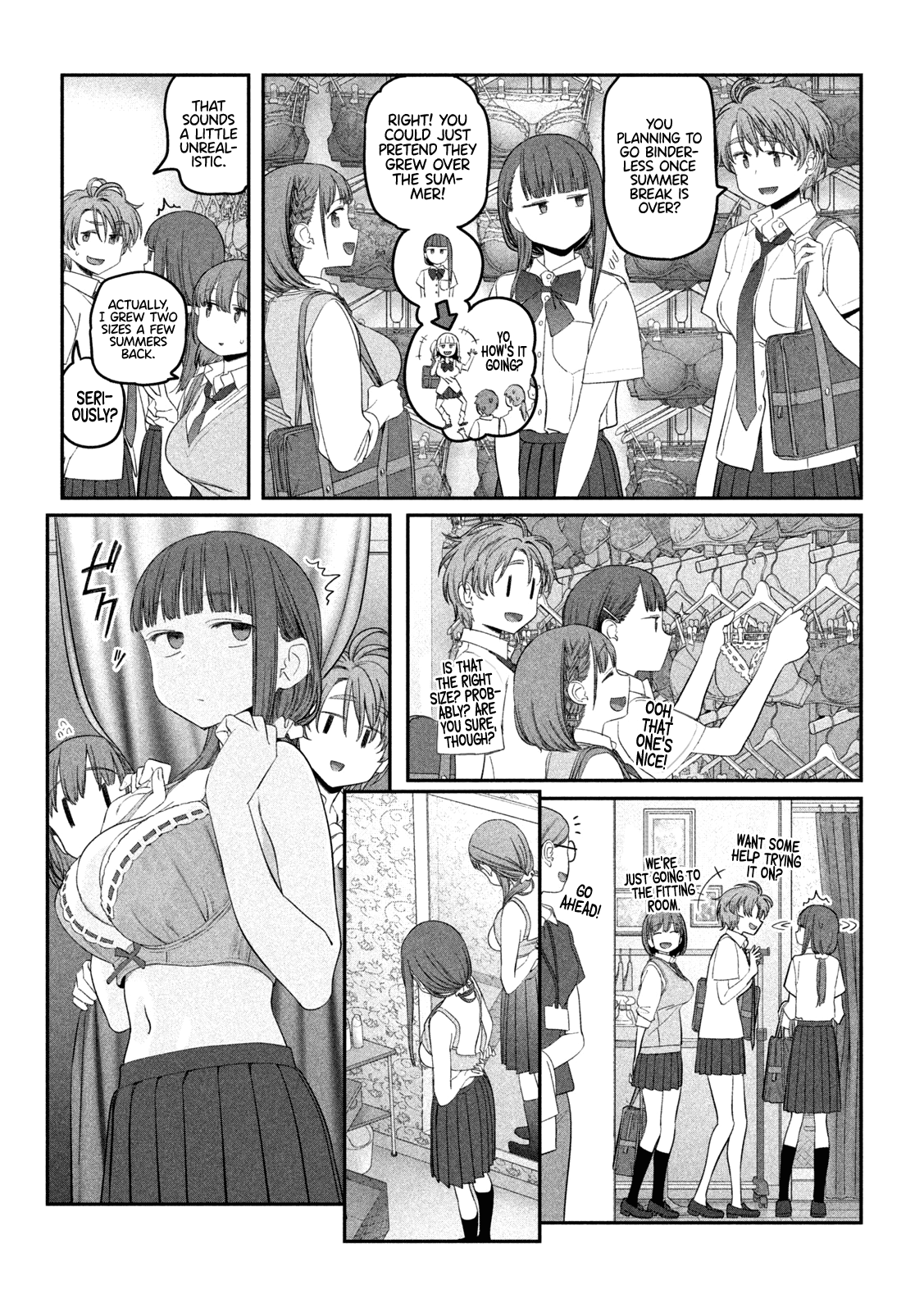 Getsuyoubi no Tawawa (Serialization) Chapter 54 page 3 - Chapter 54: Jitome-chan, Part 5