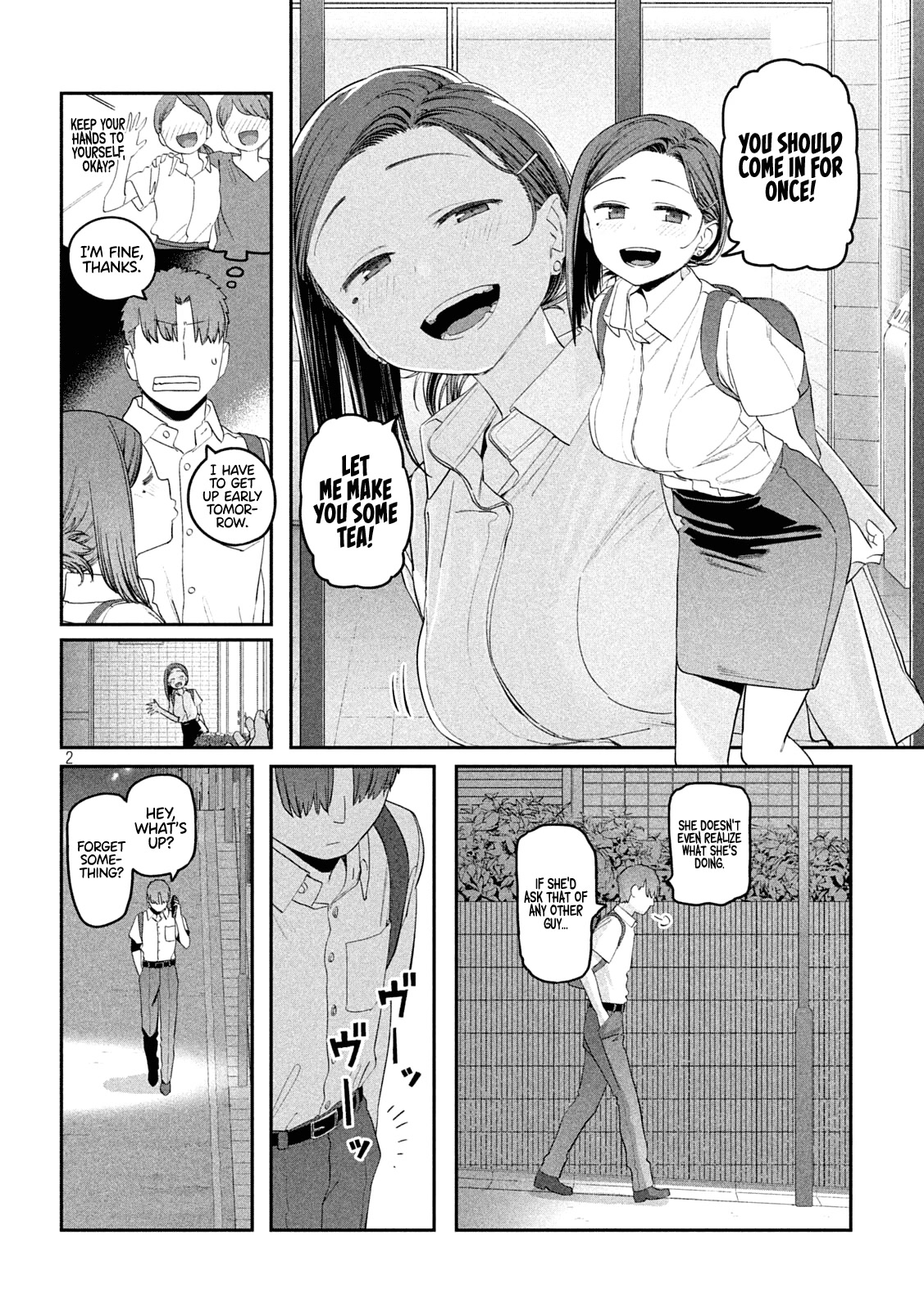 Getsuyoubi no Tawawa (Serialization) Chapter 55 page 2 - Chapter 55: Kouhai-chan, Part 16