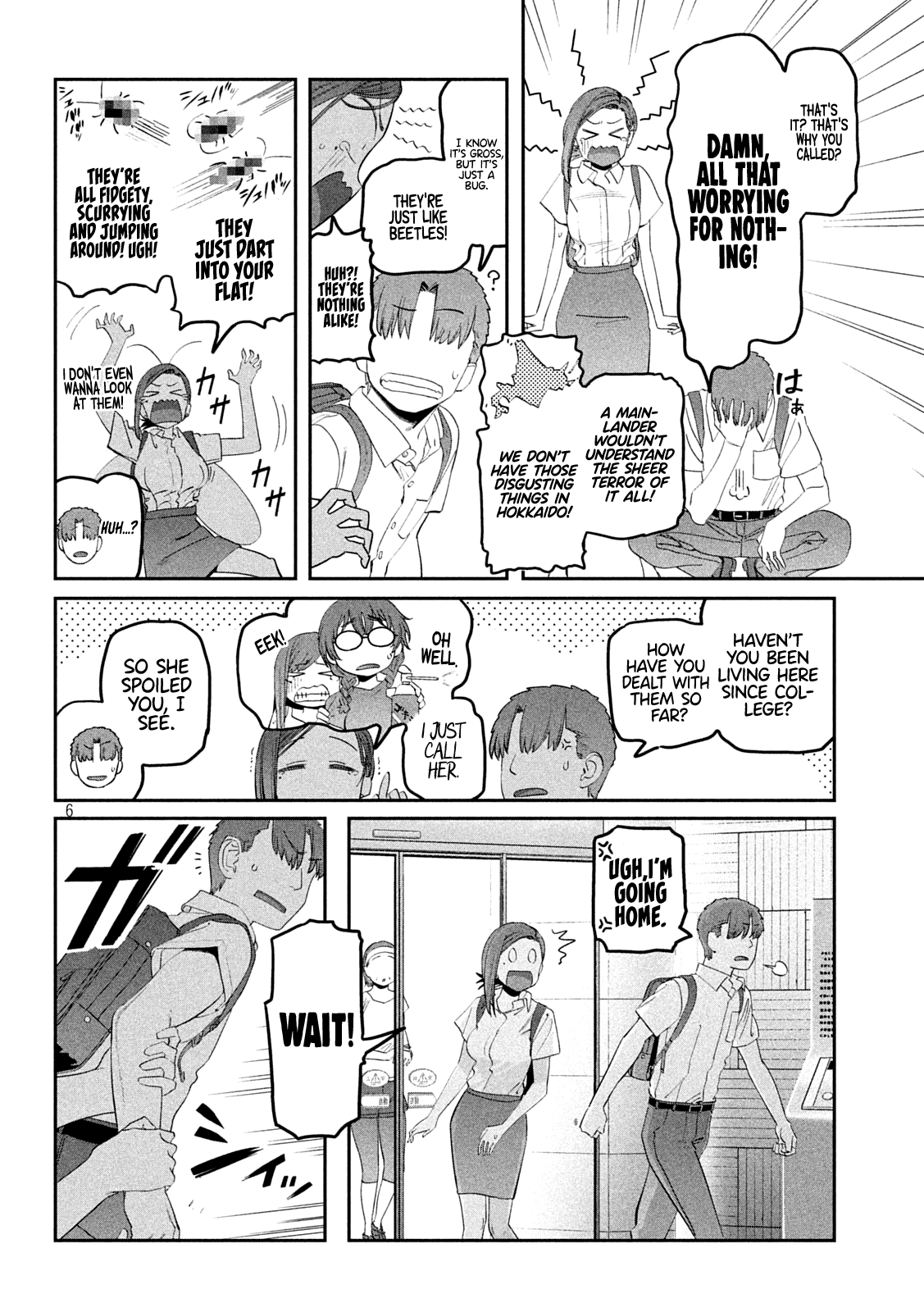 Getsuyoubi no Tawawa (Serialization) Chapter 55 page 6 - Chapter 55: Kouhai-chan, Part 16