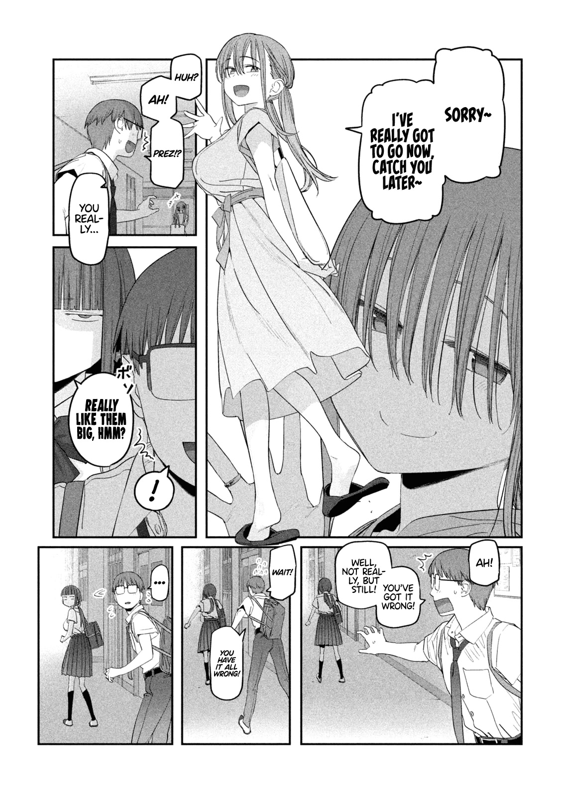 Getsuyoubi no Tawawa (Serialization) Chapter 57 page 12 - Chapter 57: Jitome-chan, Part 6