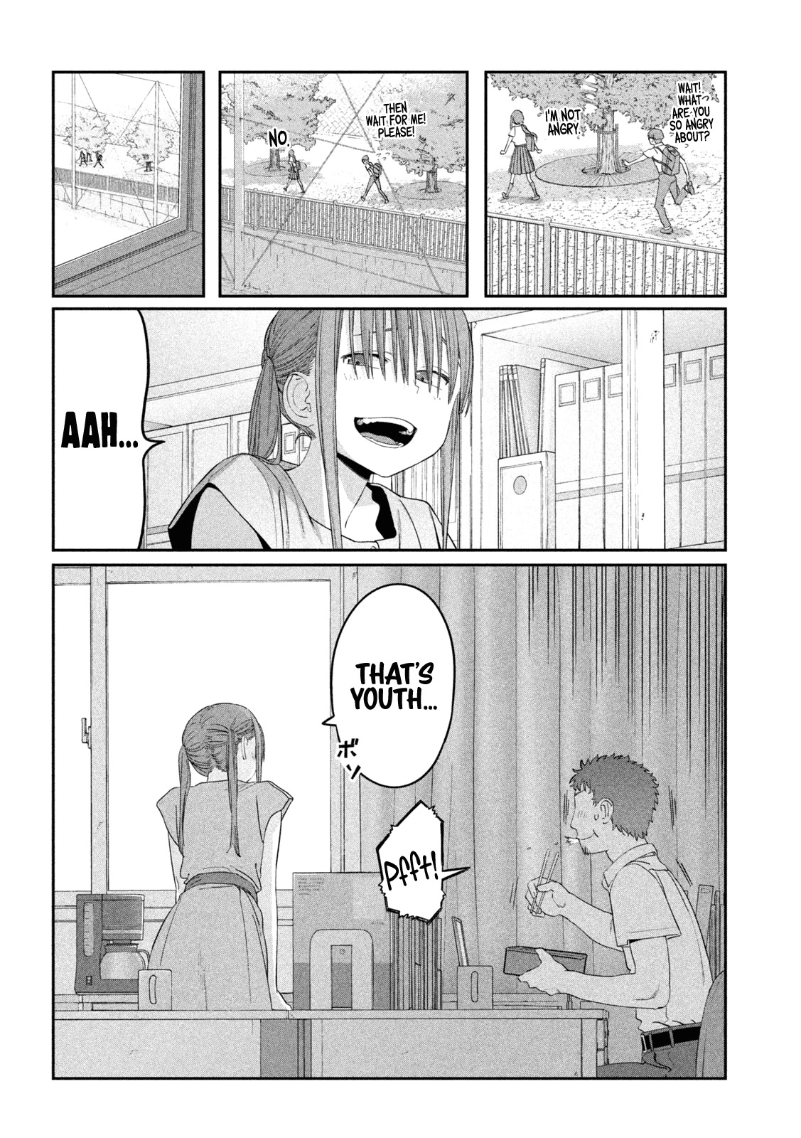 Getsuyoubi no Tawawa (Serialization) Chapter 57 page 13 - Chapter 57: Jitome-chan, Part 6