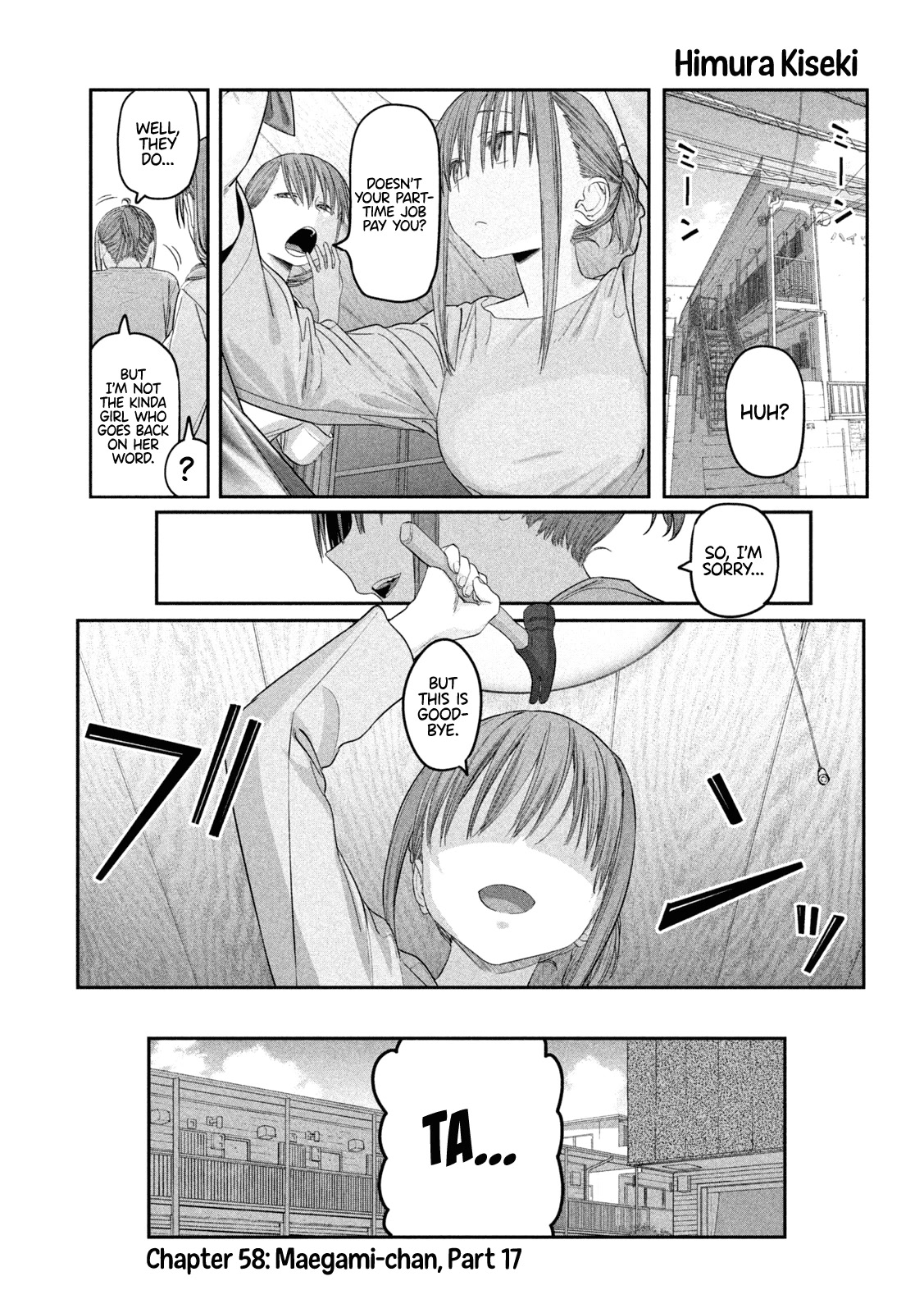 Getsuyoubi no Tawawa (Serialization) Chapter 58 page 1 - Chapter 58: Maegami-chan, Part 17