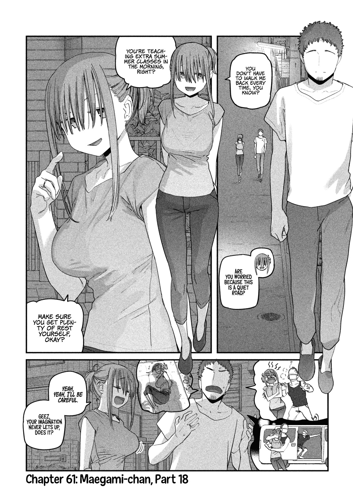 Getsuyoubi no Tawawa (Serialization) Chapter 61 page 2 - Chapter 61: Maegami-chan, Part 18