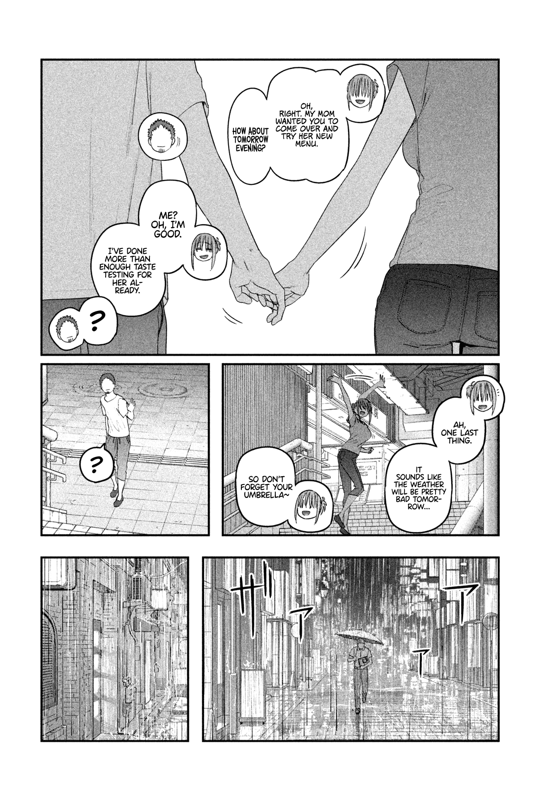 Getsuyoubi no Tawawa (Serialization) Chapter 61 page 3 - Chapter 61: Maegami-chan, Part 18
