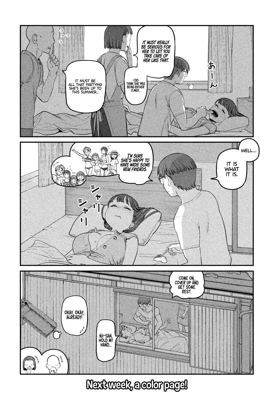 Getsuyoubi no Tawawa (Serialization) Chapter 63 page 13 - Chapter 63: Jitome-chan, Part 7