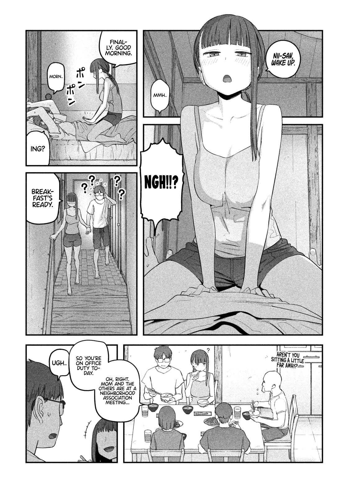 Getsuyoubi no Tawawa (Serialization) Chapter 63 page 3 - Chapter 63: Jitome-chan, Part 7