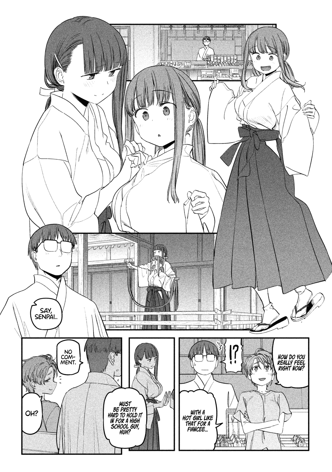 Getsuyoubi no Tawawa (Serialization) Chapter 63 page 6 - Chapter 63: Jitome-chan, Part 7