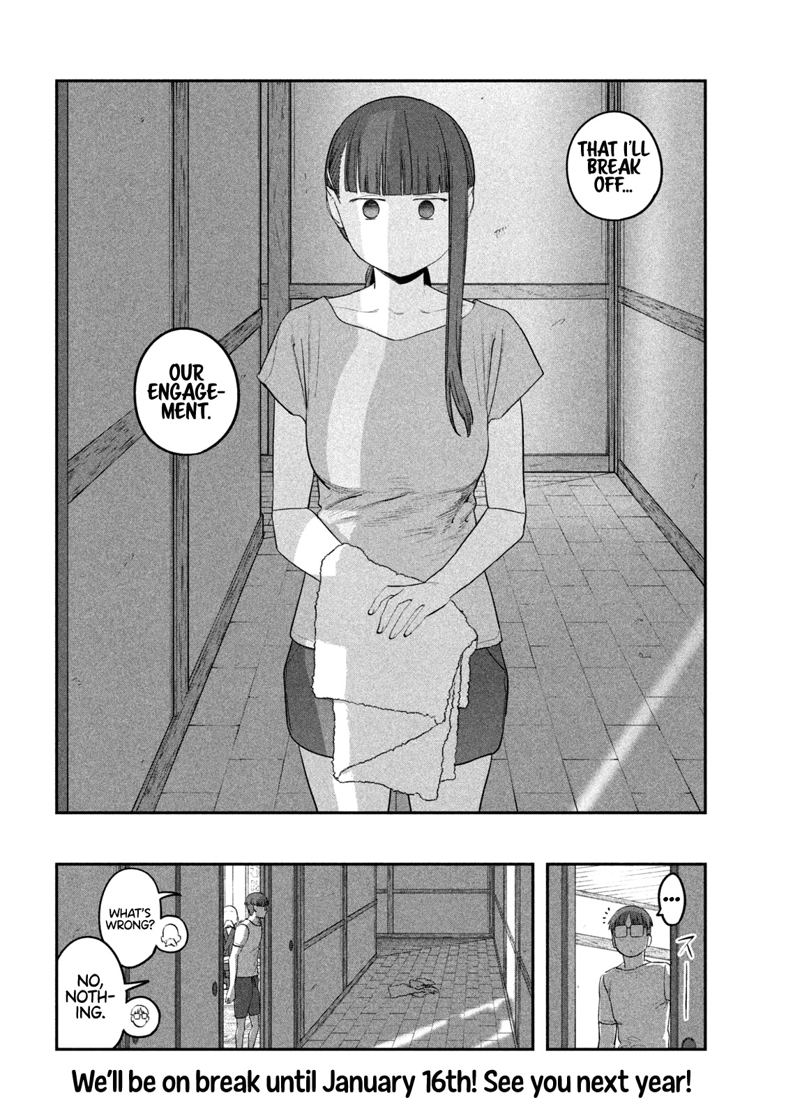 Getsuyoubi no Tawawa (Serialization) Chapter 64 page 14 - Chapter 64: Jitome-chan, Part 8