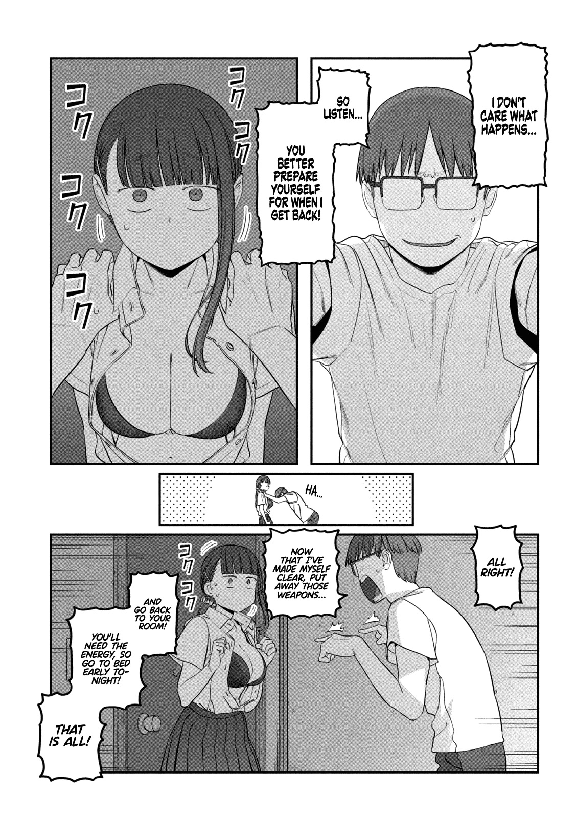 Getsuyoubi no Tawawa (Serialization) Chapter 65 page 12 - Chapter 65: Jitome-chan, Part 9