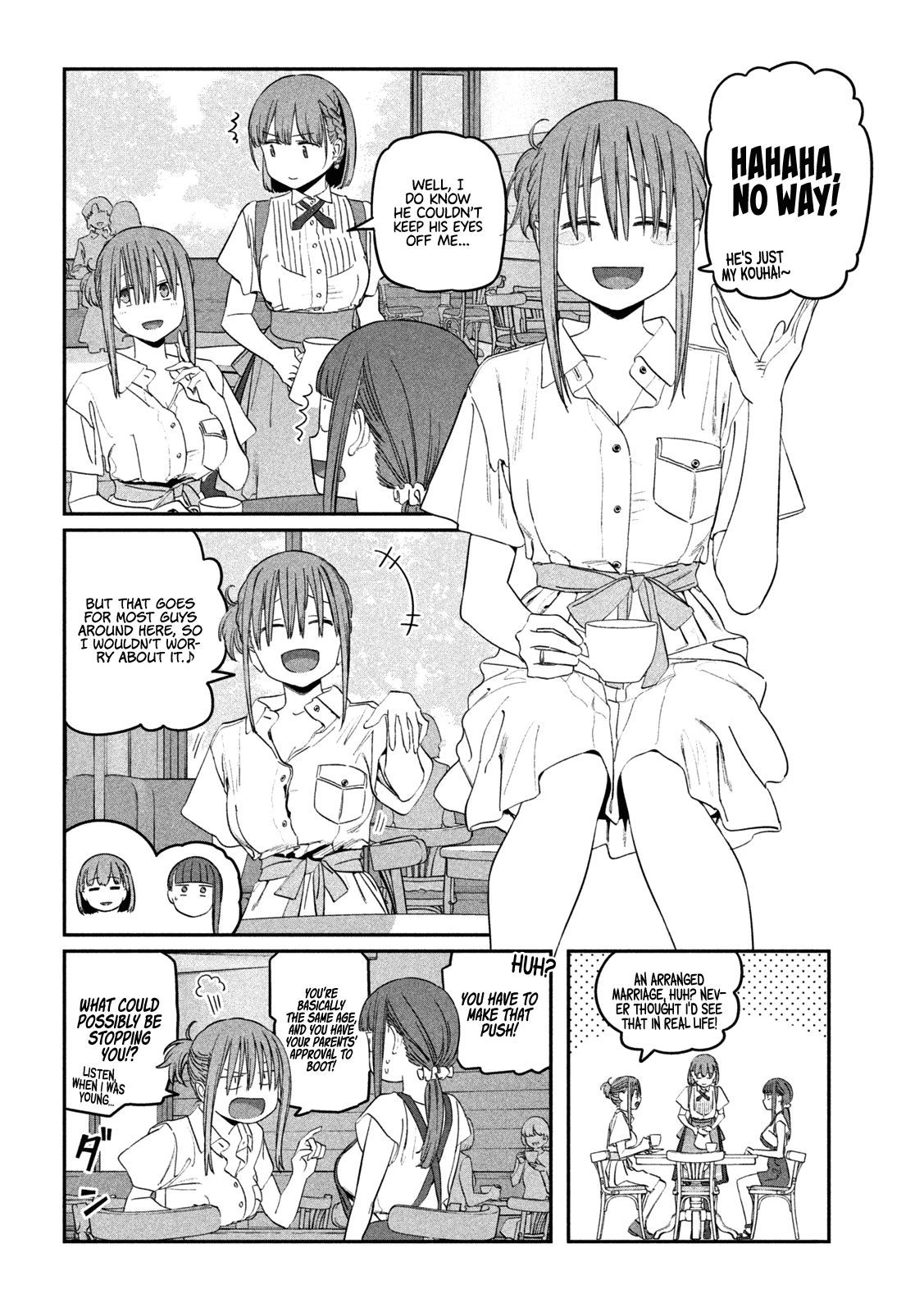 Getsuyoubi no Tawawa (Serialization) Chapter 65 page 3 - Chapter 65: Jitome-chan, Part 9