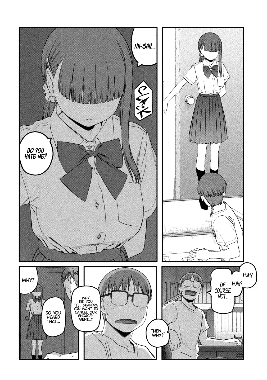 Getsuyoubi no Tawawa (Serialization) Chapter 65 page 5 - Chapter 65: Jitome-chan, Part 9