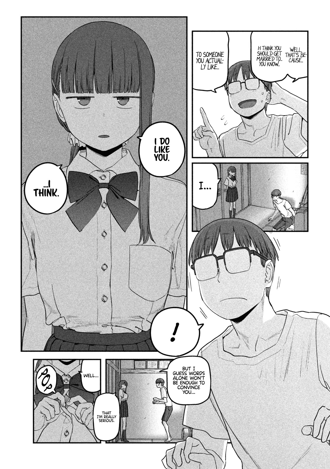 Getsuyoubi no Tawawa (Serialization) Chapter 65 page 6 - Chapter 65: Jitome-chan, Part 9