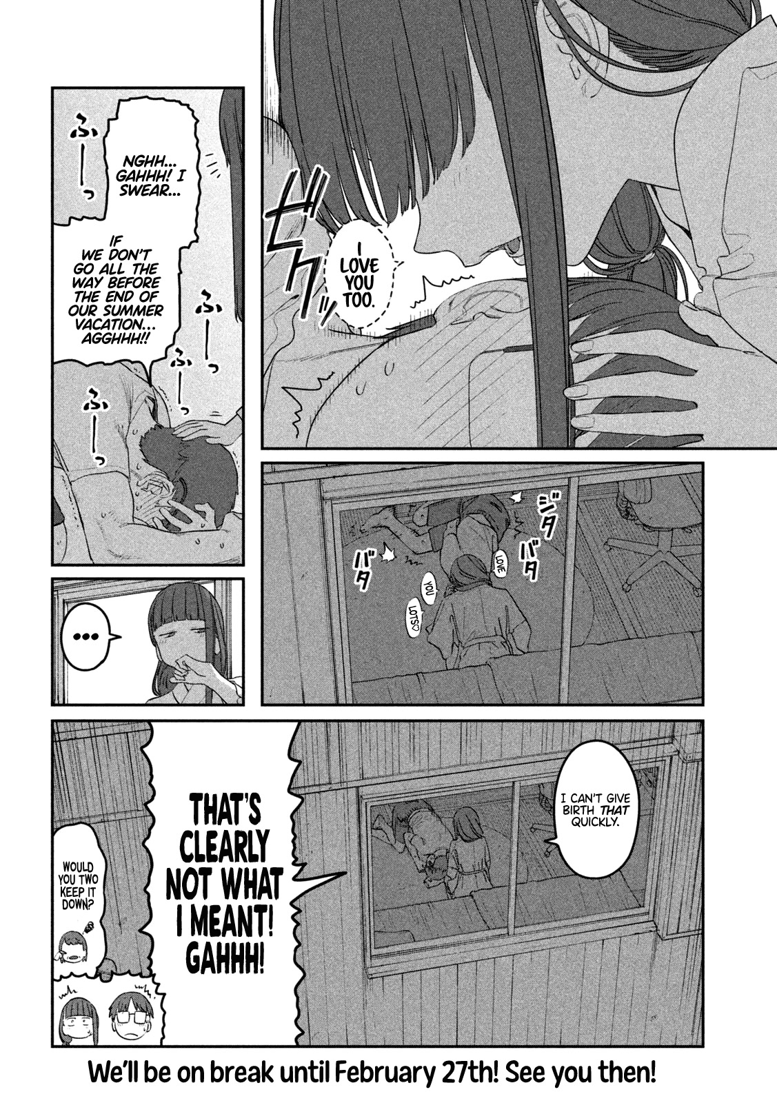 Getsuyoubi no Tawawa (Serialization) Chapter 66 page 13 - Chapter 66: Jitome-chan, Part 10